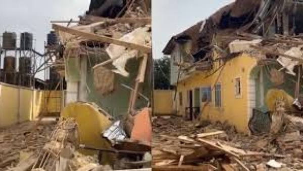 Oyo Govt demolishes Yoruba Nation agitators’ building 